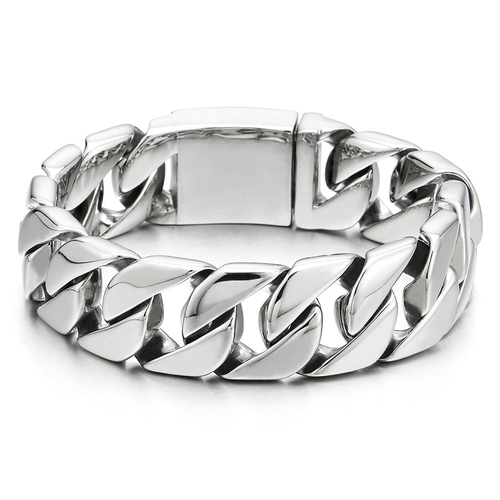 Men's Stainless Steel Bracelets – COOLSTEELANDBEYOND Jewelry