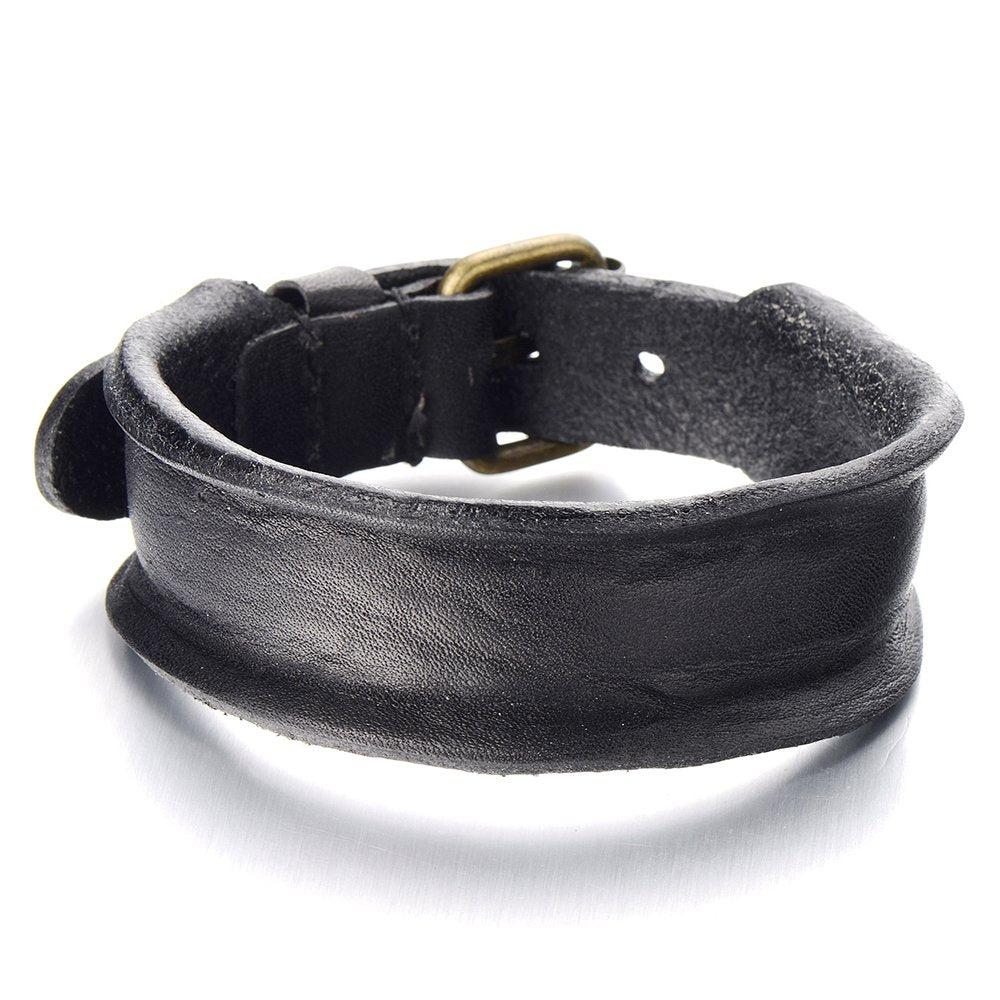 Unique leather bracelets discount