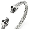 Aazon.co: COOLSTEELANDBEYOND Heavy and Study ens Black Steel Biker Skull Cuff Bangle Bracelet Aazon.co: COOLSTEELANDBEYOND Heavy and Study ens Black Steel Biker Skull Cuff Bangle Bracelet
