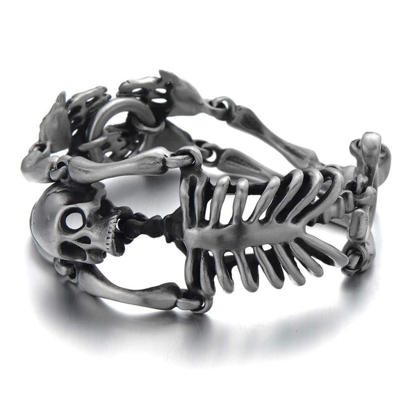 Skeleton Bracelet - Silver – Feature