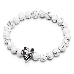 Shiyou-Beads Bracelet For Women Men With Cubic Zirconia Protection Evil Eye Ca