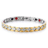COOLSTEELANDBEYOND Mens Womens Steel Link Bracelet with Free Link Removal Tool, Silver Gold - coolsteelandbeyond