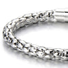 COOLSTEELANDBEYOND Stainless Steel Ladies Link Chain Bracelet Polished - COOLSTEELANDBEYOND Jewelry