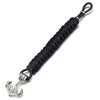 Stainless Steel Mens Marine Anchor Bangle Bracelet Genuine Braided Leather Wristband - COOLSTEELANDBEYOND Jewelry