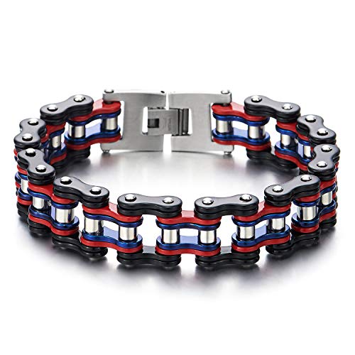 MB-02 Faceted Link Bracelet - Streetwear Designer for Men | Exonaute 2XL