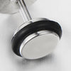 Pair Satin Open Heart Stud Earrings Stainless Steel for Womens, Screw Back - COOLSTEELANDBEYOND Jewelry
