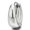 Pair Stainless Steel Huggie Hinged Hoop Earrings Unisex Men Women - COOLSTEELANDBEYOND Jewelry