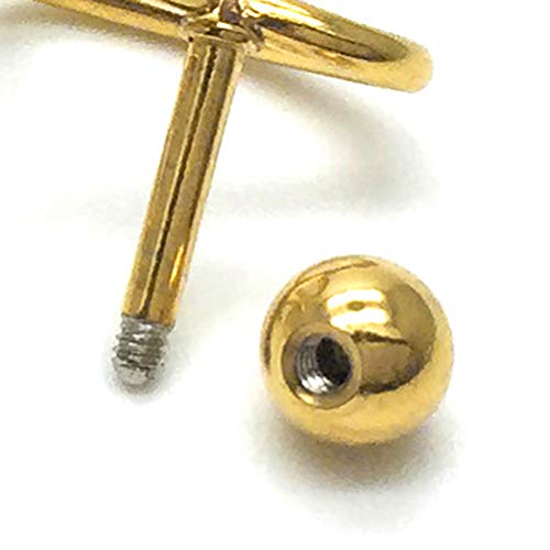 Pair Womens Cubic Zirconia Flower Stud Earrings, Screw Back, Gold Color, Exquisite - COOLSTEELANDBEYOND Jewelry