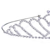 Beautiful Rhinestones Love Heart Tiara Crown Diadem Hair Hoop, Wedding Costume Party Prom Headband - COOLSTEELANDBEYOND Jewelry