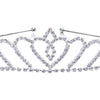 Crystal Rhinestones Love Heart Tiara Crown Diadem Hair Hoop, Bridal Wedding Costume Party Headband - COOLSTEELANDBEYOND Jewelry