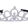 Elegant Rhinestones Crystal Tiara Crown Diadem Hair Hoop, Bridal Wedding Costume Party Prom Headband - COOLSTEELANDBEYOND Jewelry