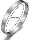 Classic Stainless Steel Bangle Bracelet for Men for Women - COOLSTEELANDBEYOND Jewelry