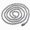 COOLSTEELANDBEYOND Men Vintage Stainless Steel Wheel Spike Pendant Necklace with Black Enamel Stripes, 30 in Ball Chain - coolsteelandbeyond