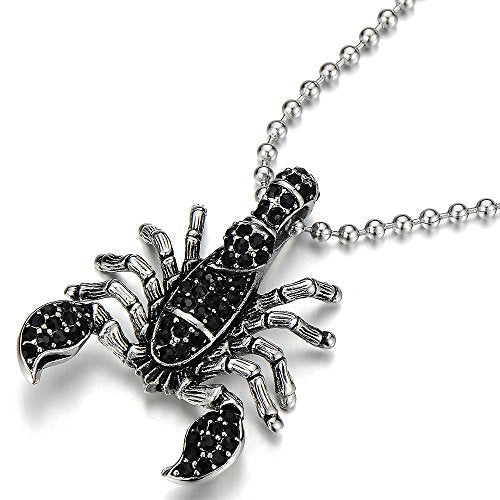 Men Scorpion Charm Necklace | SHEIN IN