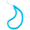 Simple Blue Gem Stone Chocker Collar Statement Necklace Beads Chains, Dress Wedding Banquet Party - COOLSTEELANDBEYOND Jewelry