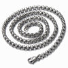 Stainless Steel Biker Lion Pendant Necklace with 30 Inches Steel Ball Chain - COOLSTEELANDBEYOND Jewelry