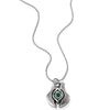 COOLSTEELANDBEYOND Stainless Steel Protection Evil Eye Axe Dog Tag Pendant Necklace for Men with 30 inches Ball Chain - coolsteelandbeyond