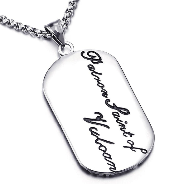 COOLSTEELANDBEYOND Vintage Mens Women Steel Horoscope Zodiac Signs Dog Tag Pendant Necklace, Twelve Constellations - coolsteelandbeyond