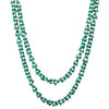 Green Wood Beads Long Chains Necklace, Multi-Strand, Dress Party Event Prom - coolsteelandbeyond