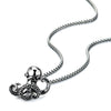 Mens Womens Stainless Steel Vintage Solid Octopus Pendant Necklace with 23.6 inches Wheat Chain - COOLSTEELANDBEYOND Jewelry