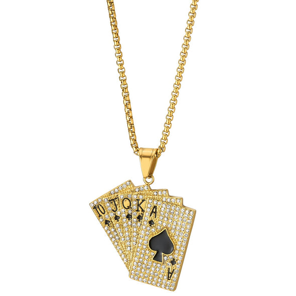 Ace Of Spades Personality Lucky Pendant – BGCOPPER