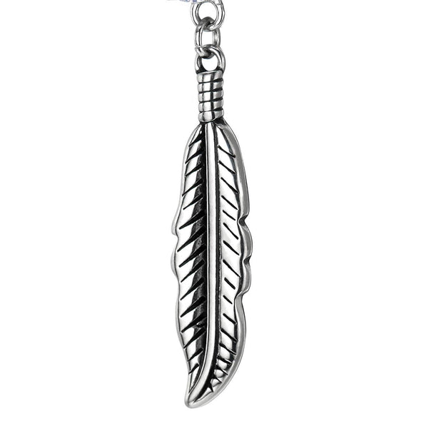 Steel Belly Button Ring Body Jewelry Piercing Navel Ring with Cubic Zirconia and Dangling Feather